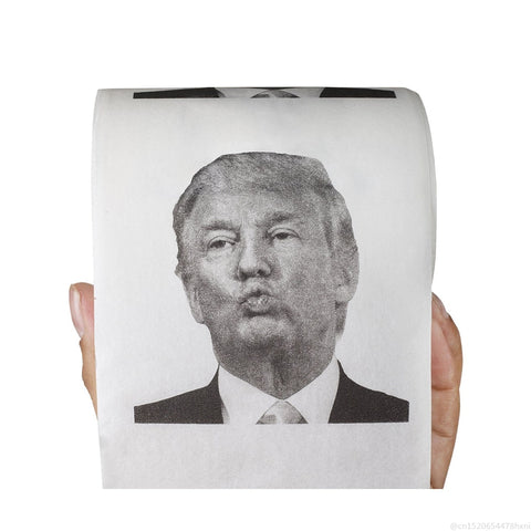 50g Pout Smile Roll Toilet Paper Bathroom Prank Joke Fun Paper Tissue Rolling Paper Gift
