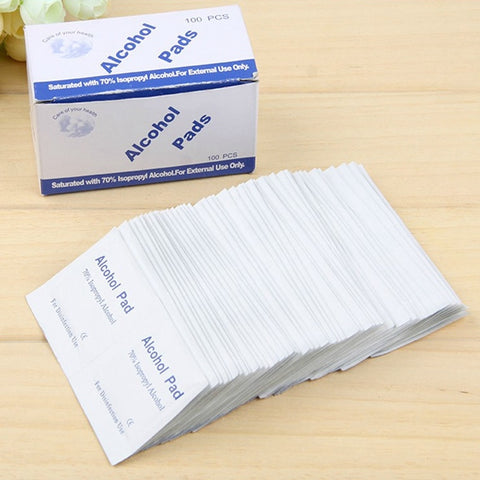 36 PCS Antiphlogosis Isopropyl Alcohol Swab Pads Piece Wipe Antiseptic Skin Cleaning Care First Aid